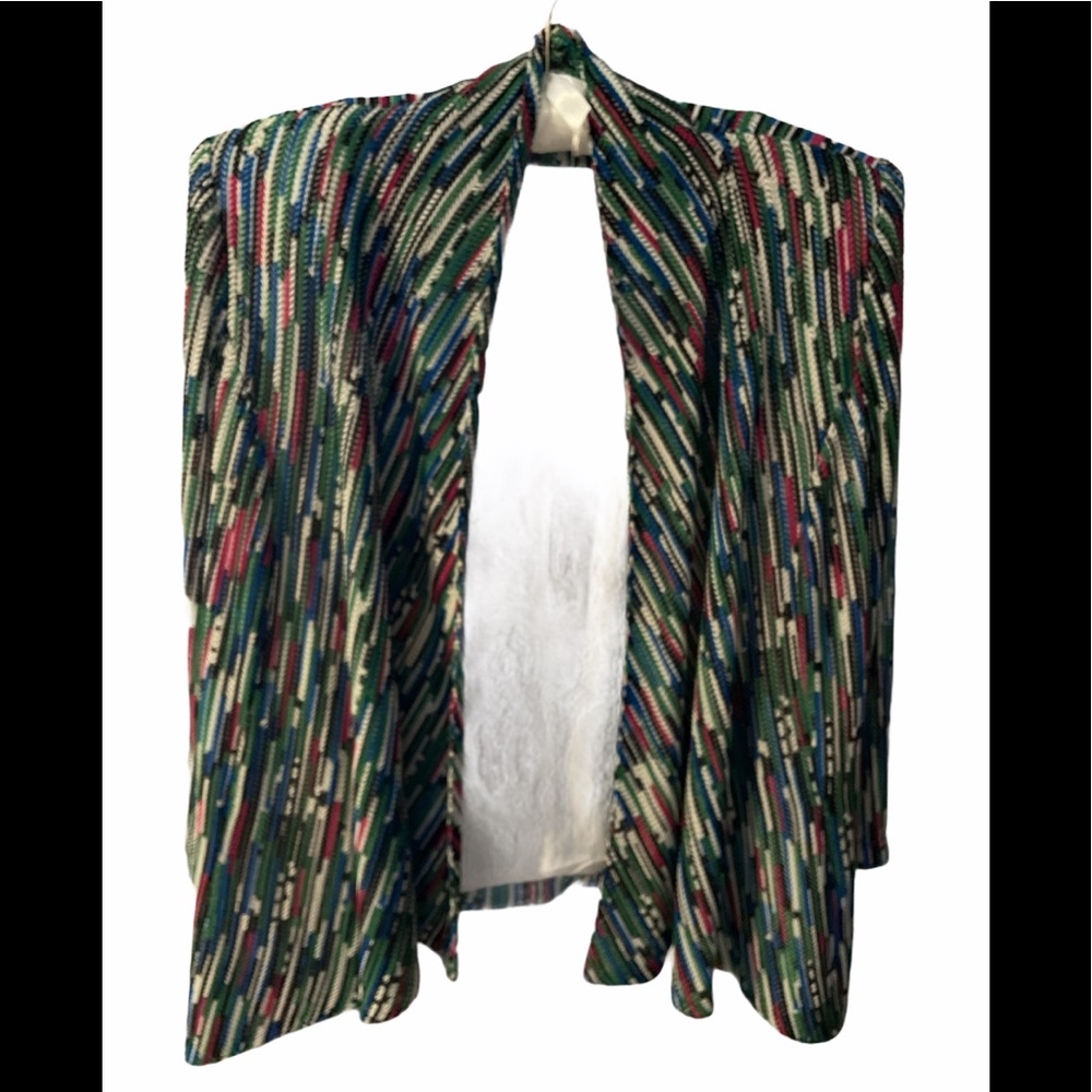 NWT Mona Leah Couture Polyester Jacket/ Blazer